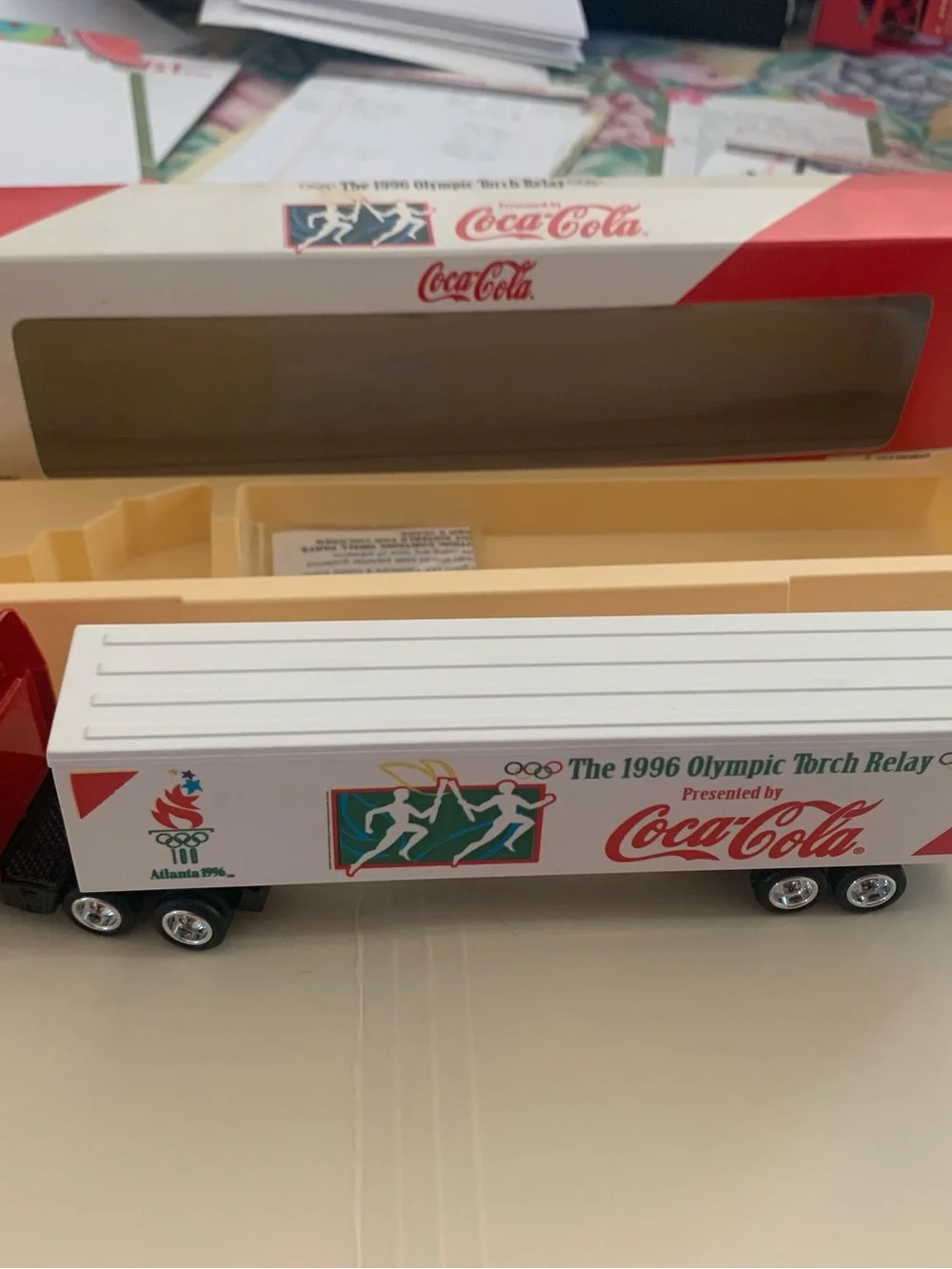 Atlanta 1996 Olympic 100 Coca Cola Olympic Touch Relay Semi Truck